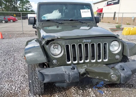 2016 Jeep Wrangler Unlimited Sahara from USA, damaged, VIN 1C4BJWEG7GL103424